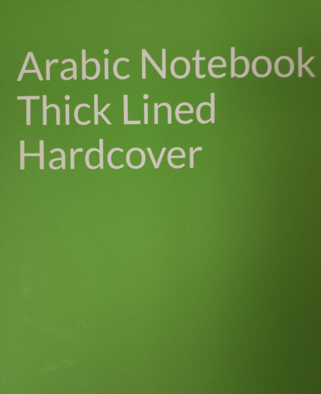 Hardcover front cover