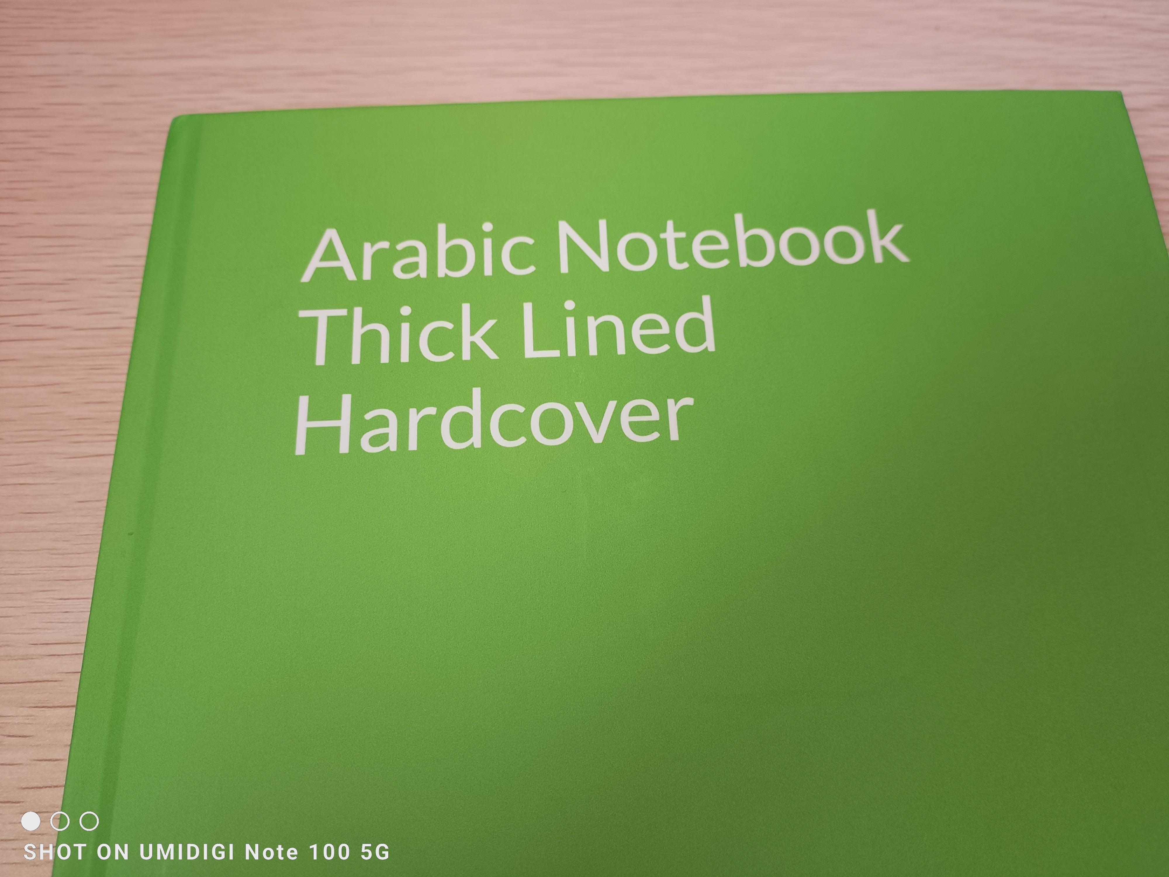 Quality A4 Notebook Understanding Arabic letter spacing – Arabic Notebook